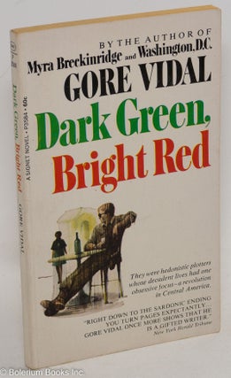 Cat.No: 101569 Dark Green, Bright Red. Gore Vidal