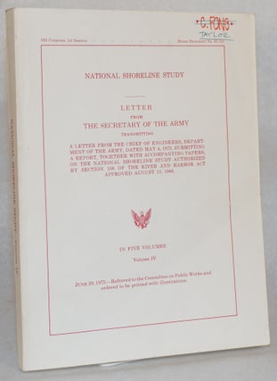Cat.No: 101651 National shoreline study: letter from the Secretary of the Army...