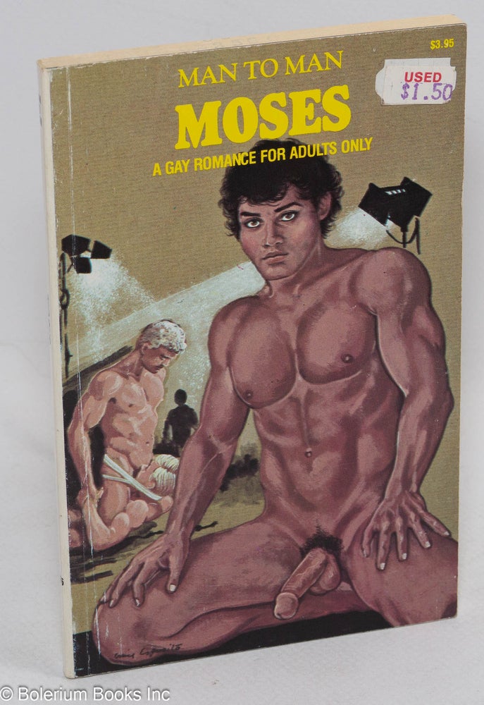 Cat.No: 102120 Moses: a gay romance for adults only. Craig Esposito cover Anonymous.