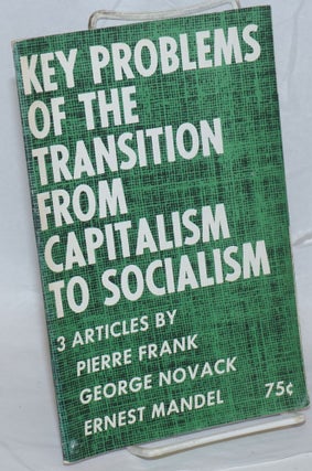 Cat.No: 103164 Key problems of the transition from capitalism to socialism: 3 articles....