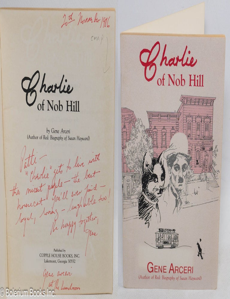 Cat.No: 104996 Charlie of Nob Hill. Gene Arceri.