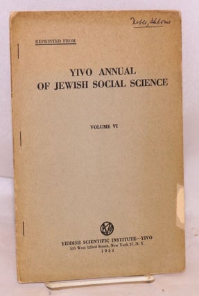 Cat.No: 105504 Rabbi Yehiel Mikhel Epstein, an educator and advocate of Yiddish in the...