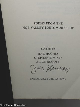 Quasar; poems from the Noe Valley Poets Workshop