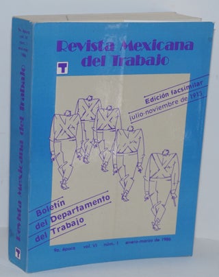Cat.No: 105671 Revista Mexicana del Trabajo; 9a. época vol. VI num. 1 enero-marzo de 1986