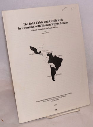 Cat.No: 105711 The debt crisis and credit risk in countries with human rights abuses:...