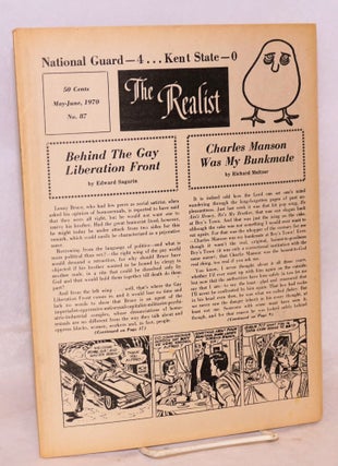 Cat.No: 105928 The realist [no.87]; May-June, 1970. National Guard-- 4 . . Kent State--...