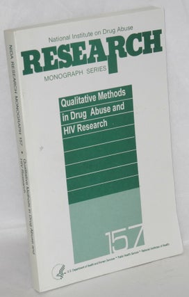 Cat.No: 105965 Qualitative methods in drug abuse and HIV research. Elizabeth Y. Lambert,...
