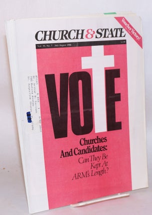 Church & State. Vol. 39, No. 1, January, 1986 to Vol. 39, No. 11, December, 1986.