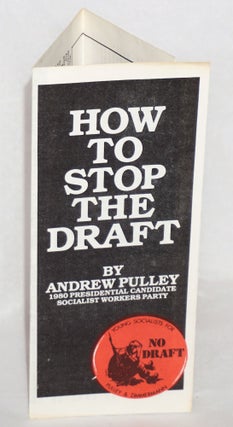 Cat.No: 106318 How to stop the draft. Andrew Pulley