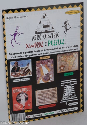 Cat.No: 106411 Afro-centric xwordz & puzzlez; crosswords & puzzles based on African...