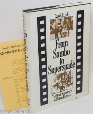 Cat.No: 10741 From Sambo to Superspade; the black experience in motion pictures. Daniel...