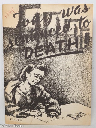 Cat.No: 110316 Tony was sentenced to death, based on letters from Betty Bartlett, edited...