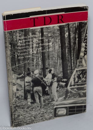 Cat.No: 110694 tdr: the drama review vol. 32, #3 (T119), Fall 1988