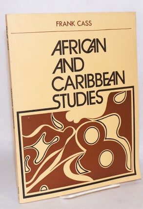 Cat.No: 111252 Frank Cass and Company, Ltd: African and Caribbean Studies catalogue