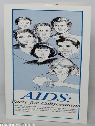 Cat.No: 111991 AIDS: facts for Californians