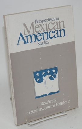 Cat.No: 113420 Perspectives in Mexican American Studies; vol. 1, 1988; Readings in...