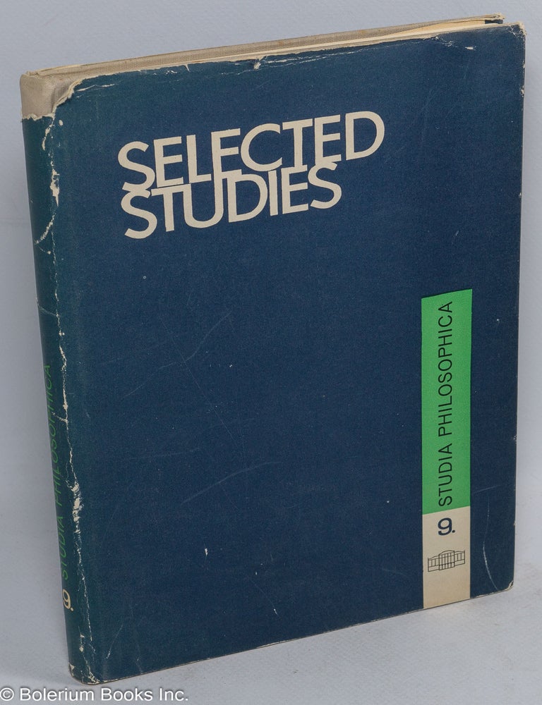 Cat.No: 115022 Selected studies. Gy Tam&aacute;s.