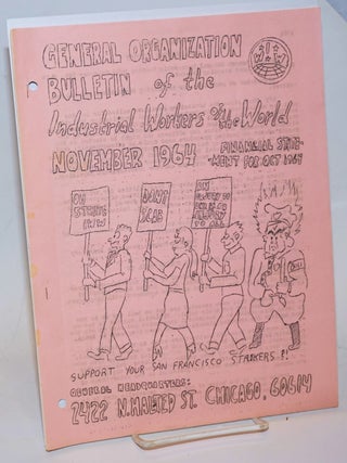 Cat.No: 115727 General Organization Bulletin for November 1964, financial statement for...