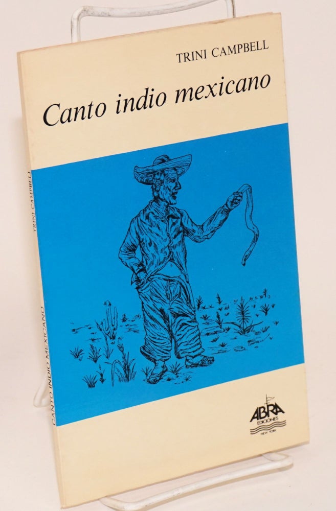 Cat.No: 116058 Canto indio mexicano. Trini Campbell.