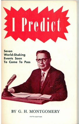 I predict: things which must shortly come to pass. Fifth edition