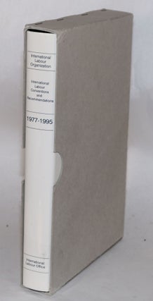 Cat.No: 117509 International labour conventions and recommendations 1977-1995, volume...