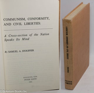 Cat.No: 11800 Communism, conformity, and civil liberties: a cross section of the nation...