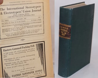 Cat.No: 118270 The International Stereotypers & Electrotypers' Union Journal. Vol. 32,...