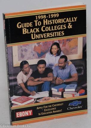 Cat.No: 118469 1998-1999 Guide to historically black colleges & universities