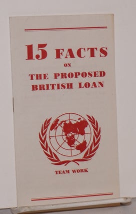 Cat.No: 118766 15 facts on the proposed British plan