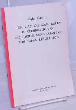 Cat.No: 118855 Speech at the mass rally in celebration of the Fourth Anniversary of the...