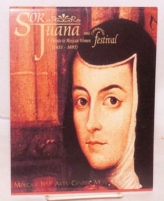 Cat.No: 118895 Sor Juana 300th commemoration festival; a tribute to Mexican women (1651-1995