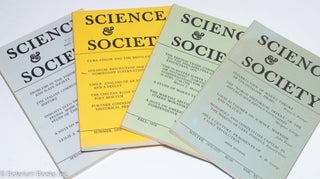 Cat.No: 119063 Science & Society; an independent journal of Marxism, volume 40, nos. 1-4...