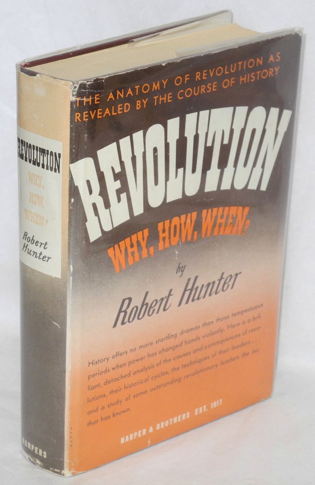 Cat.No: 1205 Revolution, why, how, when? Robert Hunter.