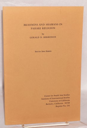 Cat.No: 120571 Brahmins and shamans in Pahari region. Gerald D. Berreman