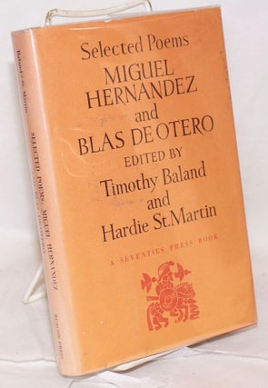 Cat.No: 12060 Selected Poems: Miguel Hernandez and Blas de Otero. Miguel...