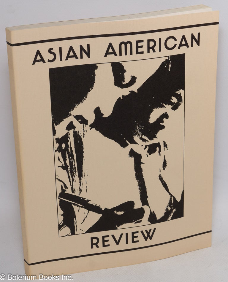Cat.No: 120991 Asian American Review. Vol. 2 No. 1