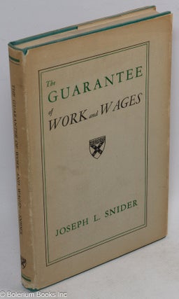 The guarantee of work and wages