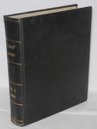 Cat.No: 121851 World mining, the International Department of Mining World, vol. 6, nos. 1...