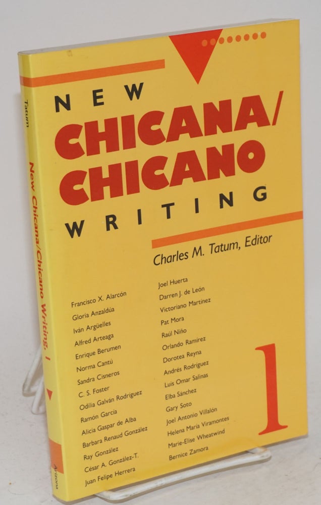 Cat.No: 121983 New Chicana / Chicano writing 1. Charles M. Tatum, ed.