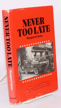 Cat.No: 122196 Never too late. Margaret Chase