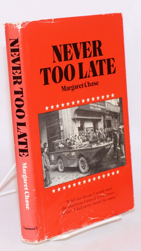 Cat.No: 122196 Never too late. Margaret Chase.