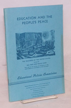 Cat.No: 122379 Education and the people's peace