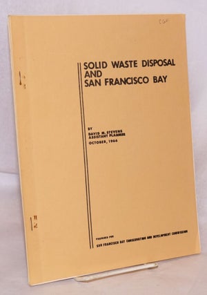 Cat.No: 122962 Solid waste disposal and San Francisco bay, October 1966. David M. Stevens