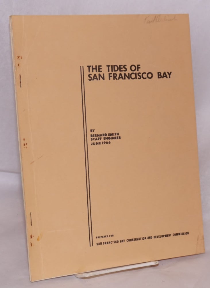 Cat.No: 122964 The tides of San Francisco bay, June 1966. Bernard Smith.