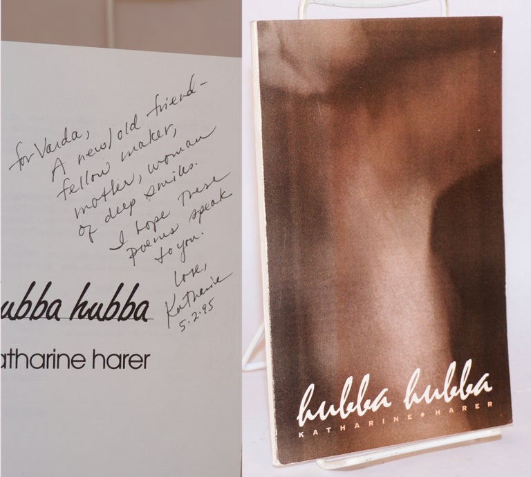 Cat.No: 123600 Hubba hubba; poems. Katherine Harer.