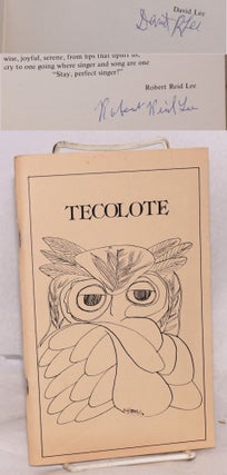 Cat.No: 123625 Tecolote Chapter CFPC anthology. Tecolote Chapter California Federation of...