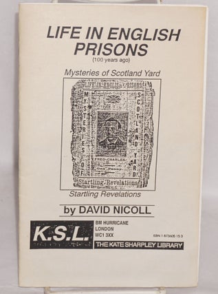 Cat.No: 123798 Life in English prisons (100 years ago). Mysteries of Scotland Yard....