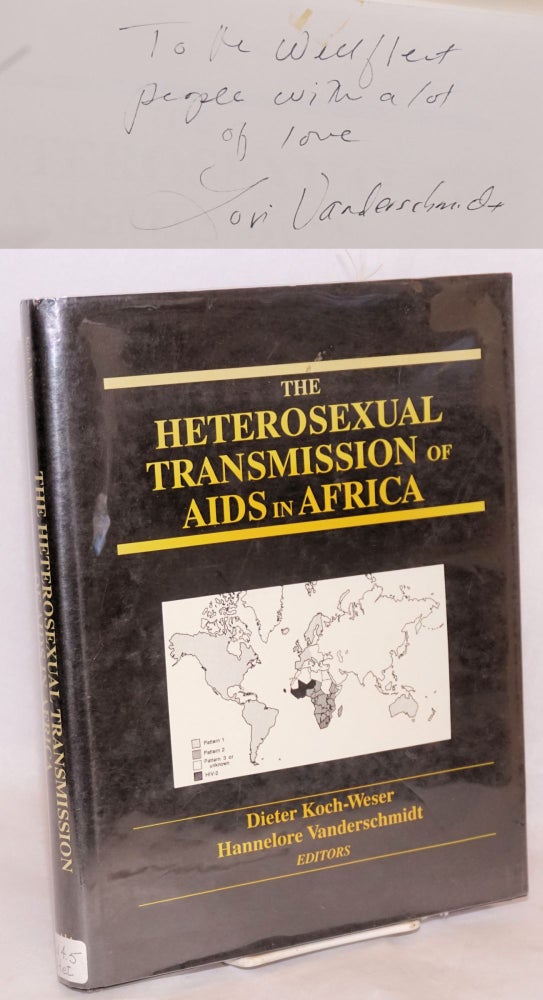 Cat.No: 124189 The heterosexual transmission of AIDS in Africa. Dieter Koch-Weser, eds Hannelore Vanderschmidt.