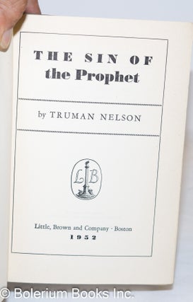 The sin of the prophet