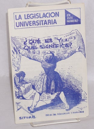 Cat.No: 125282 La legislacion universitaria: ¿Que es y que significa?